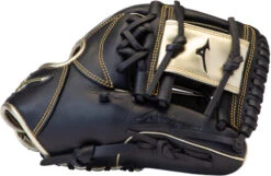 11.5 Inch Mizuno MVP Prime SE GMVP1154PSE8-Black/Gold Adult Infield Baseball Glove -Mizuno 11 5 inch mizuno mvp prime se gmvp1154pse8 black gold adult infield baseball glove 17