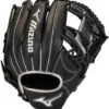 11.5 Inch Mizuno MVP Prime SE GMVP1154PSE8-Black/Silver Adult Infield Baseball Glove -Mizuno 11 5 inch mizuno mvp prime se gmvp1154pse8 black silver adult infield baseball glove 10