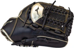 11.75 Inch Mizuno MVP Prime SE GMVP1175PSE8-Black/Gold Adult Infield Baseball Glove -Mizuno 11 75 inch mizuno mvp prime se gmvp1175pse8 black gold adult infield baseball glove 17