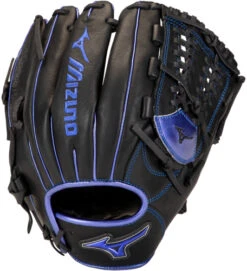11.75 Inch Mizuno MVP Prime SE GMVP1175PSE8-Black/Royal Adult Infield Baseball Glove