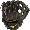 11.75 Inch Mizuno Pro GMP2BK-600D Adult Infield Baseball Glove 312667 -Mizuno 11 75 inch mizuno pro gmp2bk 600d adult infield baseball glove 312667 4