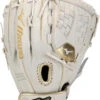 12.5 Inch Mizuno MVP Prime SE GMVP1250PSEF8-White/Gold Women's Fastpitch Softball Glove