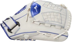 12.5 Inch Mizuno MVP Prime SE GMVP1250PSEF8-White/Royal Women's Fastpitch Softball Glove -Mizuno 12 5 inch mizuno mvp prime se gmvp1250psef8 white royal women s fastpitch softball glove 11
