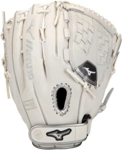 12.5 Inch Mizuno MVP Prime SE GMVP1250PSEF8-White/Silver Women's Fastpitch Softball Glove