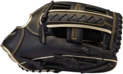 12.5 Inch Mizuno MVP Prime SE GMVP1250PSES8-Black/Gold Adult Slowpitch Softball Glove -Mizuno 12 5 inch mizuno mvp prime se gmvp1250pses8 black gold adult slowpitch softball glove 11