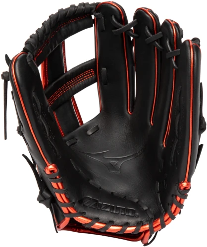 12.5 Inch Mizuno MVP Prime SE GMVP1250PSES8-Black/Red Adult Slowpitch Softball Glove 4 12.5 Inch Mizuno MVP Prime SE GMVP1250PSES8-Black/Red Adult Slowpitch Softball Glove - Image 2