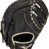 12.5 Inch Mizuno MVP Prime SE GXF50PSE8-Black/Gold Adult Baseball Firstbase Mitt -Mizuno 12 5 inch mizuno mvp prime se gxf50pse8 black gold adult baseball firstbase mitt 4