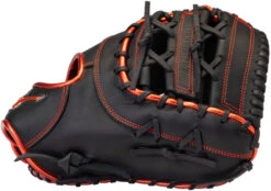 12.5 Inch Mizuno MVP Prime SE GXF50PSE8-Black/Red Adult Baseball Firstbase Mitt -Mizuno 12 5 inch mizuno mvp prime se gxf50pse8 black red adult baseball firstbase mitt 10