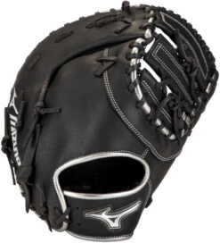 12.5 Inch Mizuno MVP Prime SE GXF50PSE8-Black/Silver Adult Baseball Firstbase Mitt