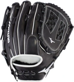 12.5 Inch Mizuno Pro Select GPSF1250BK Women's Fastpitch Softball Glove 312771