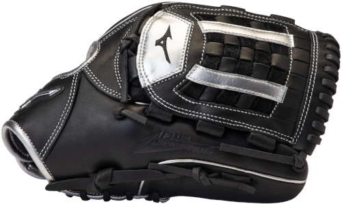 12 Inch Mizuno MVP Prime SE GMVP1200PSE8-Black/Silver Adult Baseball Glove 5 12 Inch Mizuno MVP Prime SE GMVP1200PSE8-Black/Silver Adult Baseball Glove - Image 3