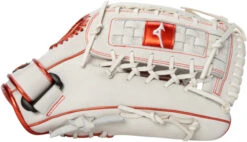 13 Inch Mizuno MVP Prime SE GMVP1300PSEF8-White/Red Women's Fastpitch Softball Glove -Mizuno 13 inch mizuno mvp prime se gmvp1300psef8 white red women s fastpitch softball glove 11