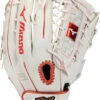 13 Inch Mizuno MVP Prime SE GMVP1300PSEF8-White/Red Women's Fastpitch Softball Glove -Mizuno 13 inch mizuno mvp prime se gmvp1300psef8 white red women s fastpitch softball glove 8