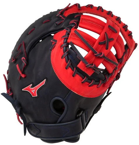 13 Inch Mizuno MVP Prime SE Navy/Red GXF50PSE3 Adult Baseball First Base Mitt 3 13 Inch Mizuno MVP Prime SE Navy/Red GXF50PSE3 Adult Baseball First Base Mitt