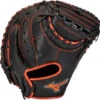 34 Inch Mizuno MVP Prime SE GXC50PSE8-Black/Red Adult Baseball Catcher Mitt -Mizuno 34 inch mizuno mvp prime se gxc50pse8 black red adult baseball catcher mitt 5