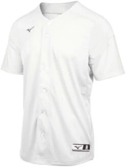 Mizuno Aerolite 350713 Adult Full Button Baseball Jersey