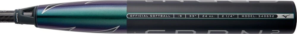 2023 Mizuno F23-CRBN2 Women's Fastpitch Softball Bat (-9oz) 340652 5 2023 Mizuno F23-CRBN2 Women's Fastpitch Softball Bat (-9oz) 340652 - Image 3