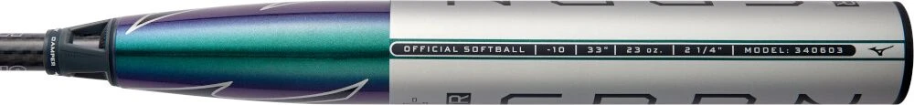 2023 Mizuno F23-PWR CRBN Women's Fastpitch Softball Bat (-10oz) 340603 5 2023 Mizuno F23-PWR CRBN Women's Fastpitch Softball Bat (-10oz) 340603 - Image 3