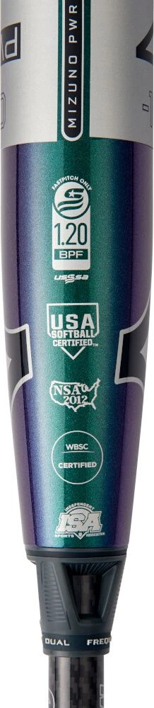 2023 Mizuno F23-PWR CRBN Women's Fastpitch Softball Bat (-10oz) 340603 6 2023 Mizuno F23-PWR CRBN Women's Fastpitch Softball Bat (-10oz) 340603 - Image 4