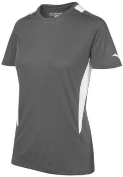 Mizuno Girl's Crew Neck Short Sleeve Jersey 350965 -Mizuno mizuno girls crew neck short sleeve jersey 350965 34