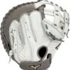 34 Inch Mizuno Prime Elite GPE-340F Women's Fastpitch Softball Catcher Mitt 312939 -Mizuno mizuno prime elite gpe340f 34 inch womens fastpitch softball catcher mitt 312939 9