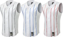 Mizuno Pro Apparel 350524 Adult Sleeveless Pinstripe Baseball Jersey -Mizuno mizuno pro apparel 350524 adult sleeveless pinstripe baseball jersey 10