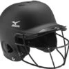 Mizuno Prospect MBH601 Youth Solid Batter's Helmet W/ Facemask 380343 -Mizuno mizuno prospect mbh601 youth solid batter s helmet w facemask 380343 5