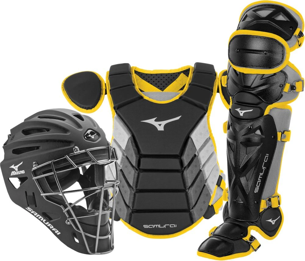 Mizuno Samurai 380417 Adult Baseball Catcher's Gear Set 10 Mizuno Samurai 380417 Adult Baseball Catcher's Gear Set - Image 8