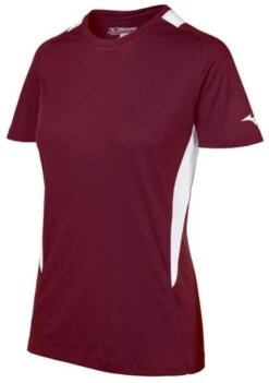 Mizuno Women's Crew Neck Short Sleeve Jersey 350964 -Mizuno mizuno womens crew neck short sleeve jersey 350964 33